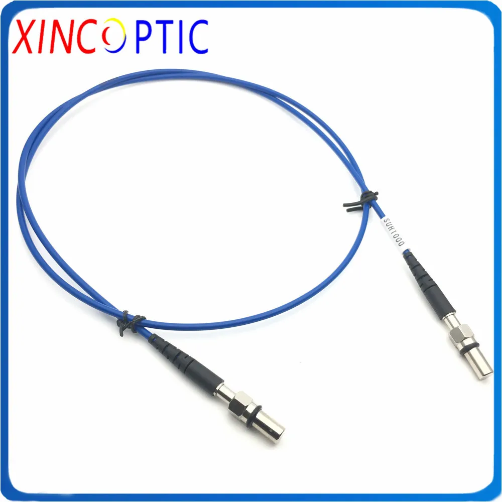 

SMA905-SMA905/FC/ST Optimized Quartz Fiber SUH1000um(UV-VIS 200-1100nm,~0.22NA) 3M 3.0mm Silica Fiber Armored Optic Patch Cord