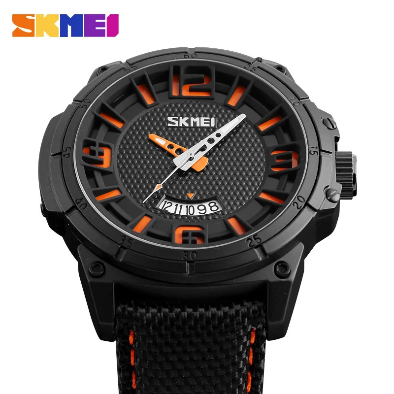 

Skmei Fashion Men Genuine Leather Quartz Watch Korean-style Trend Students Men's Waterproof Watch