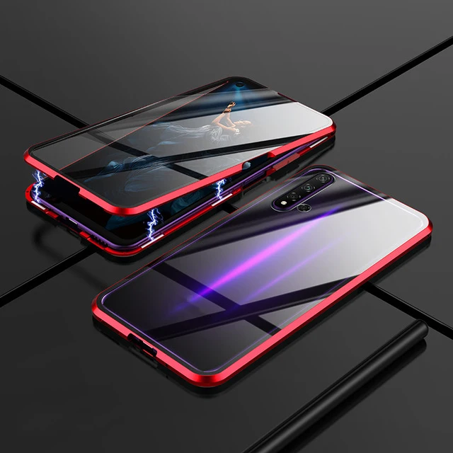thumbnail image 1 of 360 Full Protection Magnetic Case For Samsung S10 S20 S8 S9 S21 S22 S23Plus A71 A70 A51 A50 Note 20 9 8 Plus Uitra Double Glass, 1 of 5