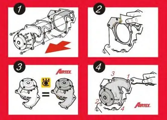 Water pump 1753r (Airtex) | Автомобили и мотоциклы