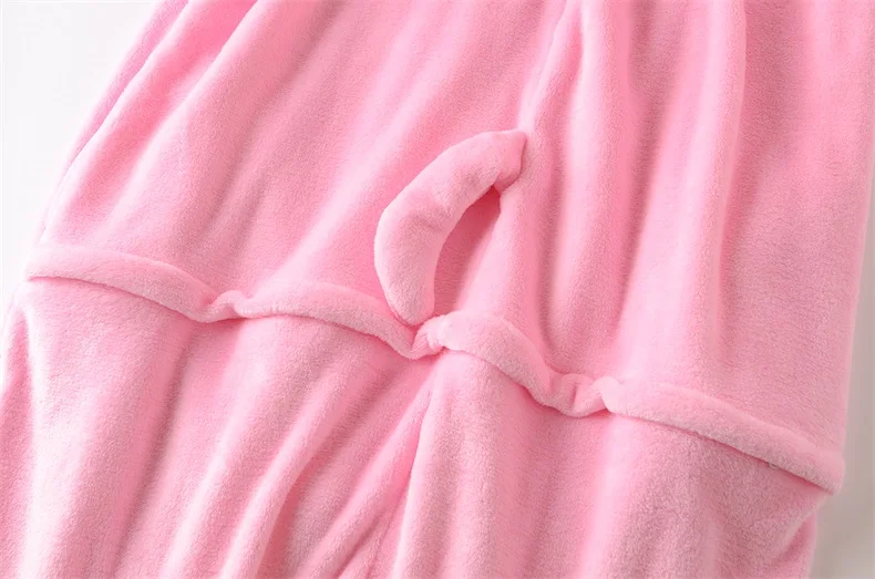 Cartoon Kigurumis With Slippers Women Girl Cute Onesie Zipper Sleepwear  Pig Pajama Christmas Festival Animal Suit
