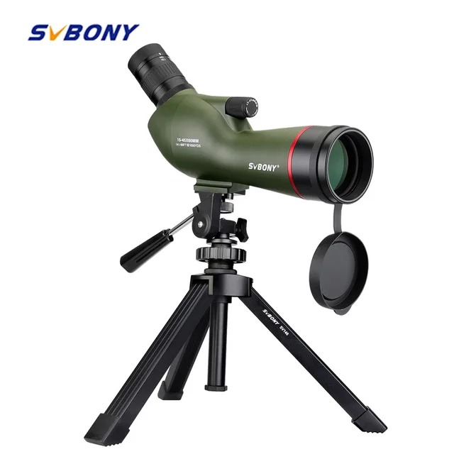  US $90.23 SVBONY SV19 Telescope 45x60 Spotting Scope Waterproof BAK4 Prism Fully multi coated Objective 