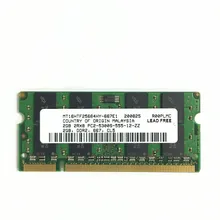 2 Гб 2Rx8 PC2-5300S DDR2-667 667 МГц 200pin DDR2 памяти ноутбука 2 г pc2 5300 667 Тетрадь модуль SODIMM Оперативная память микрон чипсет