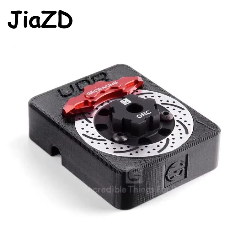 2 шт. металлический тормоз металлическая муфта+ суппорт для 1/7 Traxxas UDR RC автомобиль шестигранник колеса Ступицы Сборка Тормозного диска комплект детали для обновления радиоуправляемой машинки часть S22 - Цвет: 2PCS