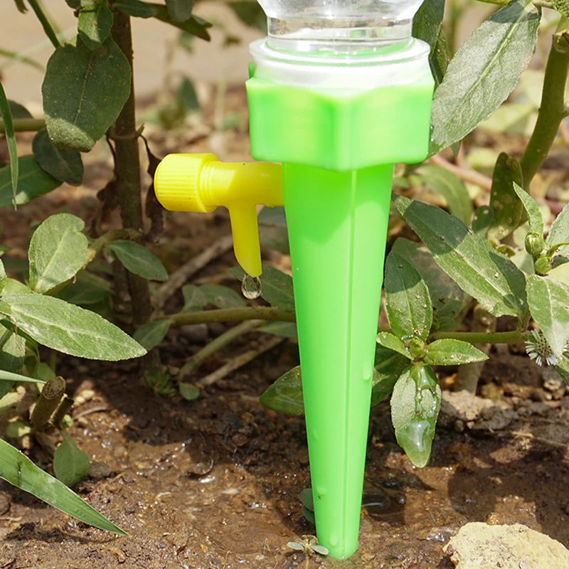 

Self Watering Flower Plant Adjustable Stakes System Garden House Waterer Water Can Automatic Watering Spikes Irrigation System