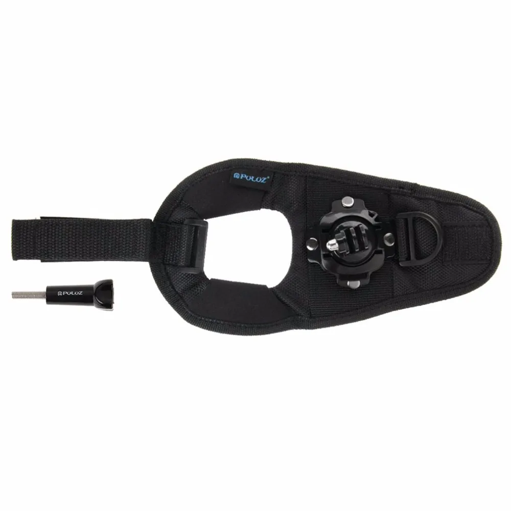 PULUZ держатель ремешок на запястье ремешок 360 градусов вращения для GoPro HERO 5/4 Session/4/3+/3/2/1