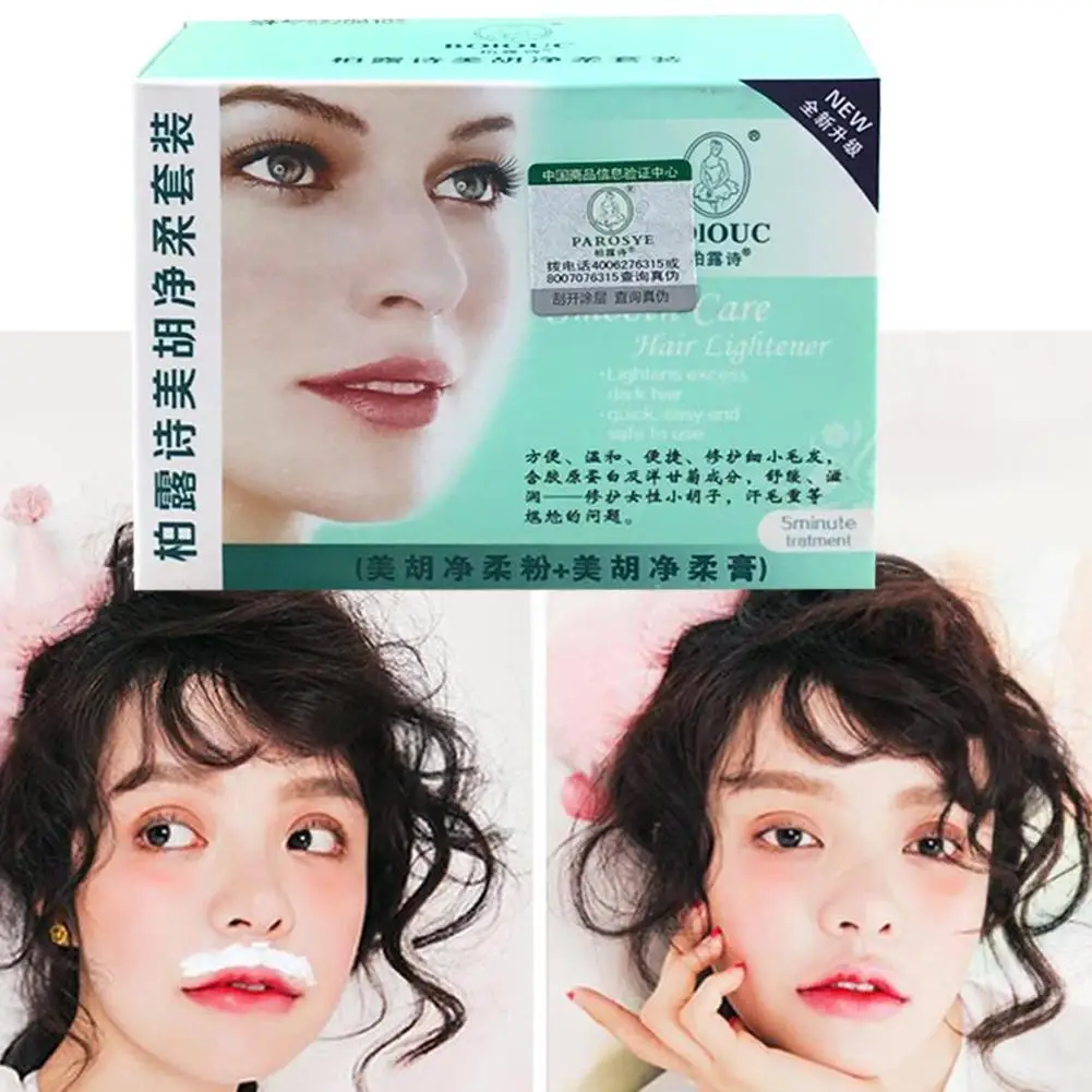 Hair Bleaching Cream Eye Brow Cream Lighten Remove Hair Permanent