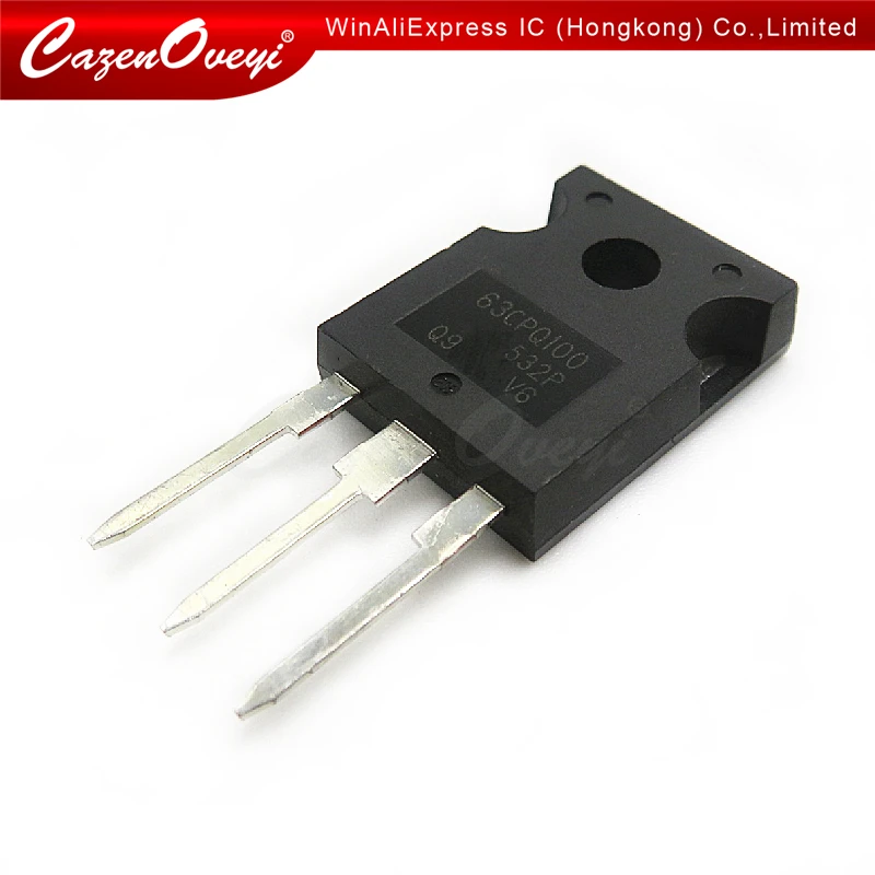 

10pcs/lot 63CPQ100PBF 63CPQ100 TO-247 100V 63A In Stock