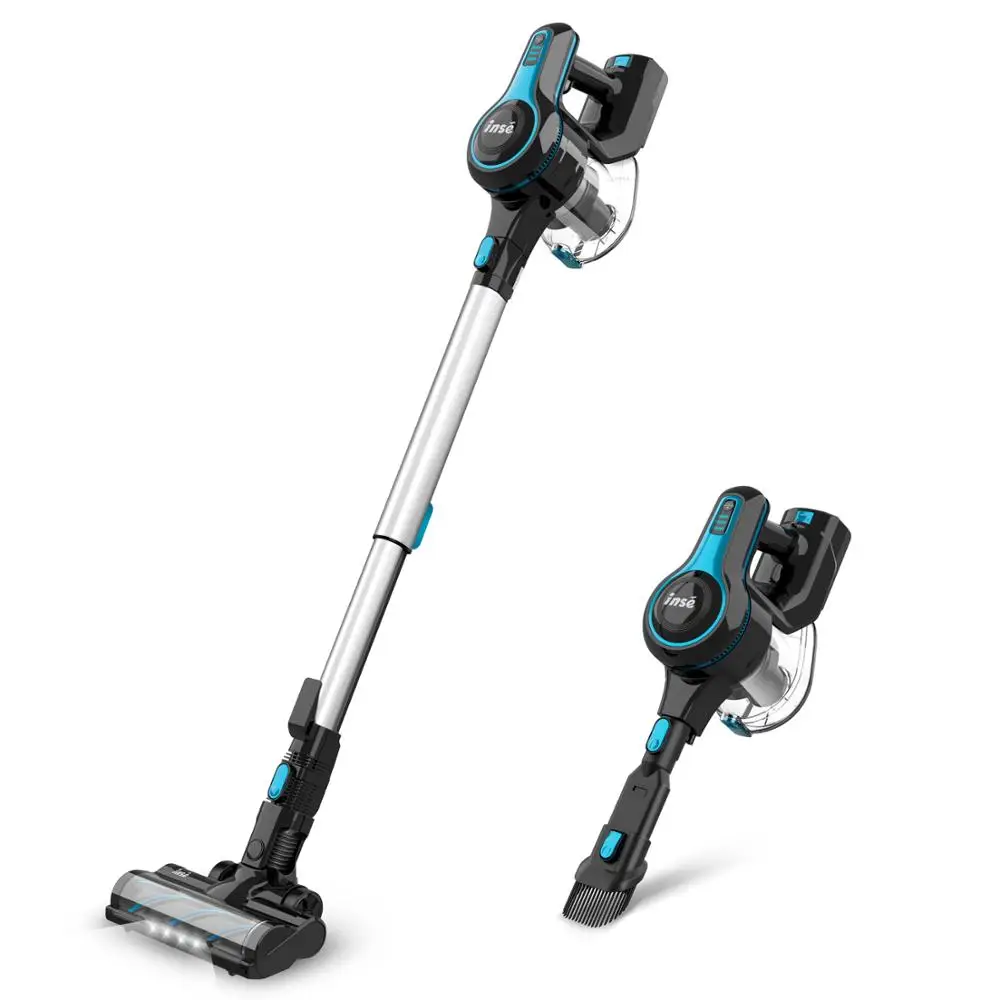 

Cordless Vacuum Cleaner Handy and Extendable 20N5E, Lightweight Quiet Powerful Suction , 50W Rechargeable Stick Handheld Vac
