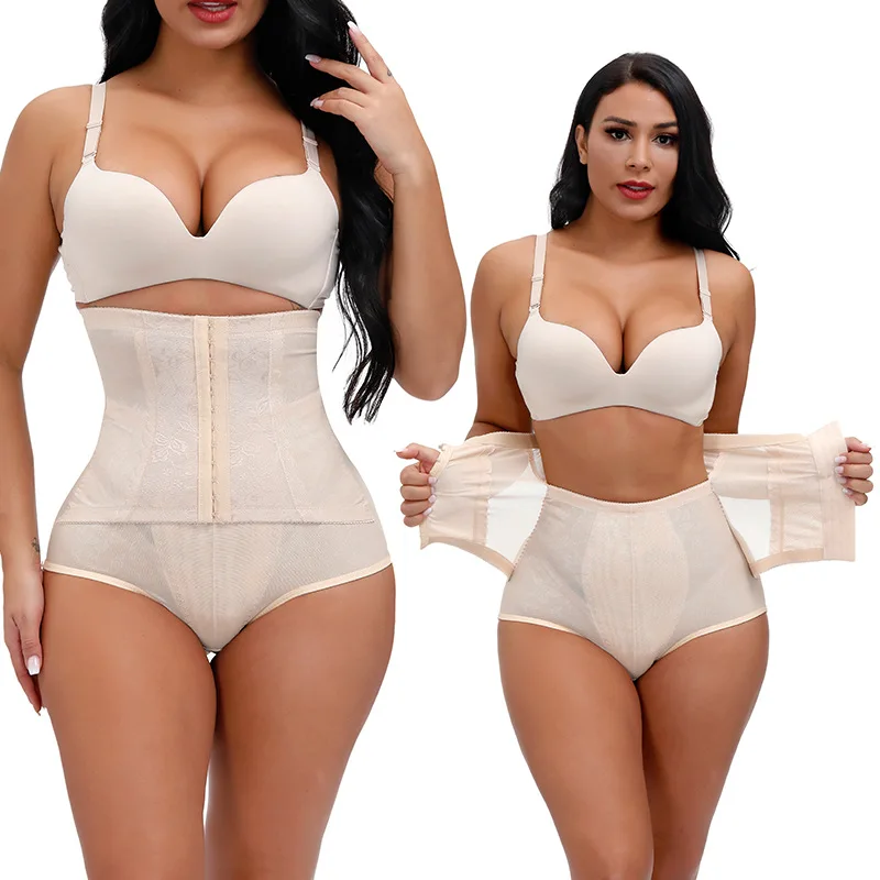 

Butt Lifter Body Shaper Firm Tummy Control Underwear Shapewear High Waist Shorts Slimming Thigh Slimmer Girdle Panties with Hook