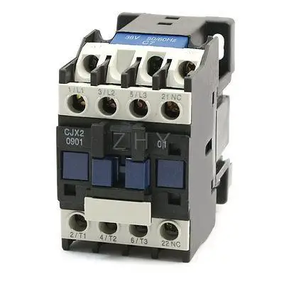 

36V Coil Motor Control 3P+1NC AC Contactor 20A 690V CJX2-0901 Type