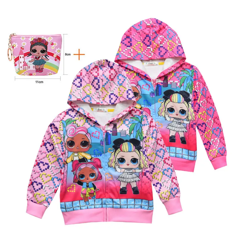 2019 г. Детская куртка хаха с рисунком из мультфильма сюрприз Новый Детский