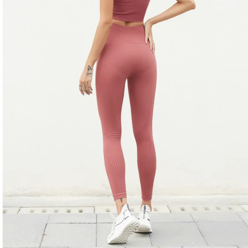 Goedkoop Colorvalue Brief Prints Naadloze Sport Yoga Sets Vrouwen Hoge Taille Tummy Controle Gym Tights Padded Sport Bras Workout Suits