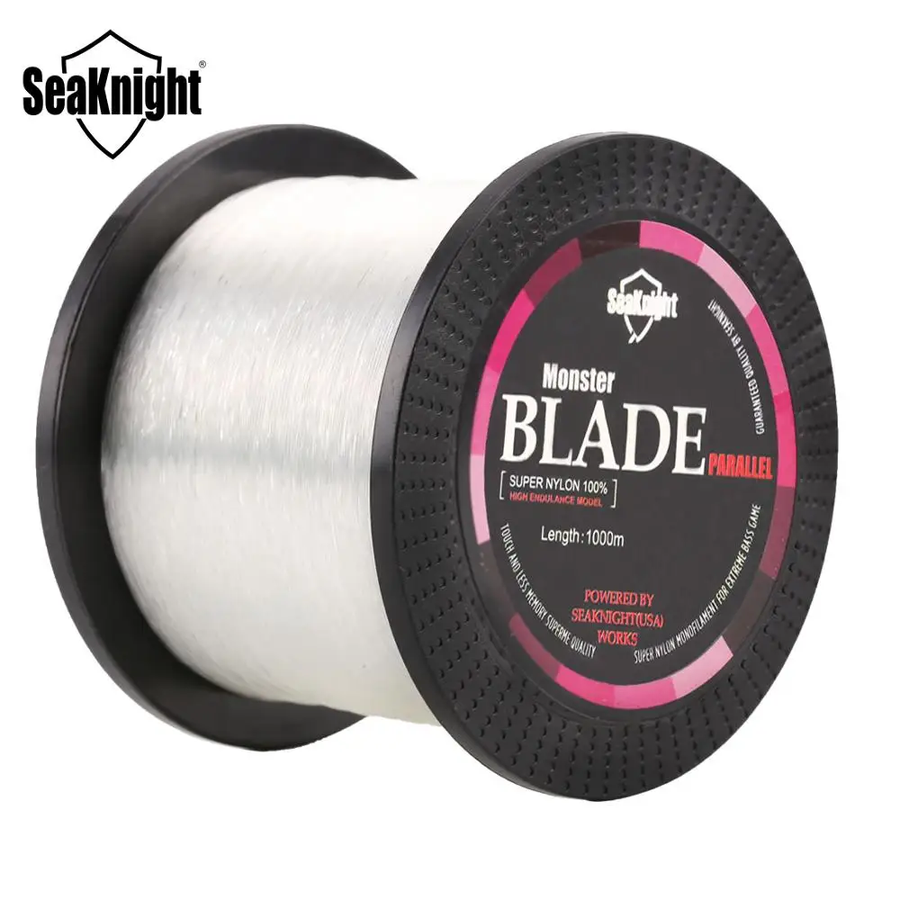 SeaKnight BLADE 500 м 1000 нейлоновая леска 2 35LB японская моноволокная супер сильная