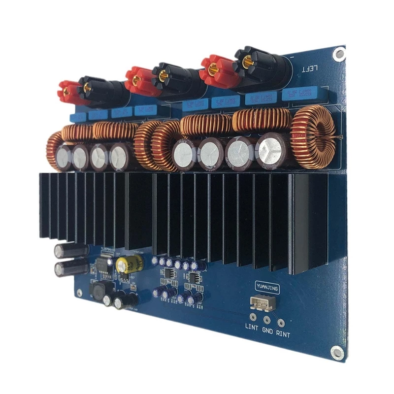 

1200W TAS5630+OPA1632DR 2.0 Channel Class D Digital Amplifier Board 330UF/100Vx4 B95D