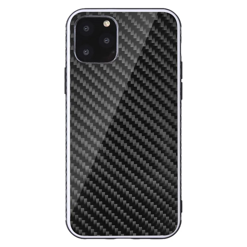 

carbon fibre Business case Coque Cover 5.8 inch For iPhone 11 2019 Case For iPhone XI Max 2019 6.5 inch new Phone Cover Case