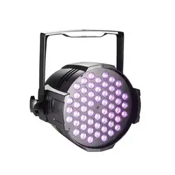 Светодиодный сценический свет 54 светодиодный s RGB dmx светильник par высокомощная комнатная лампа диско свет для Paty KTV сценическое освещение