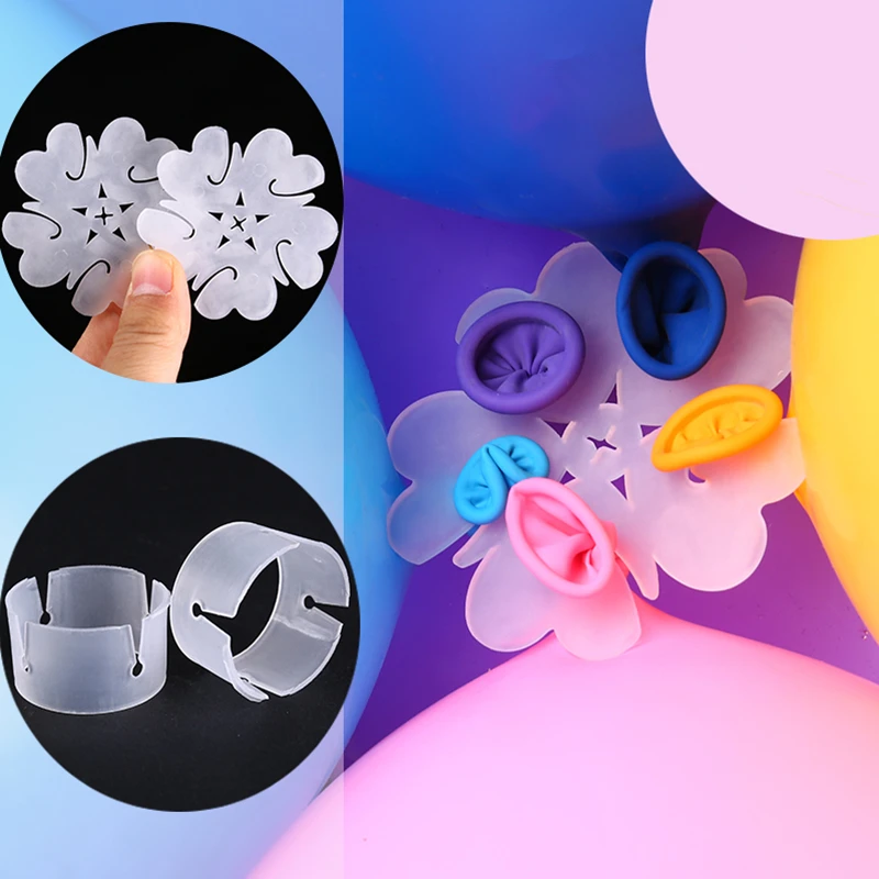 Double Holes Balloon Arch Balloon Decorating Tape Strip Kit For