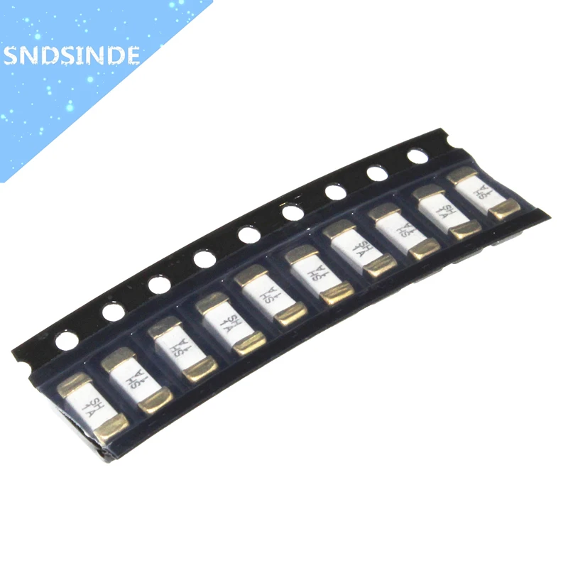 Быстродействующий Предохранитель 1808 SMD с золотой ножкой 125 0451 в а 1 А 2 3 4 5 8 10 12 15 мА