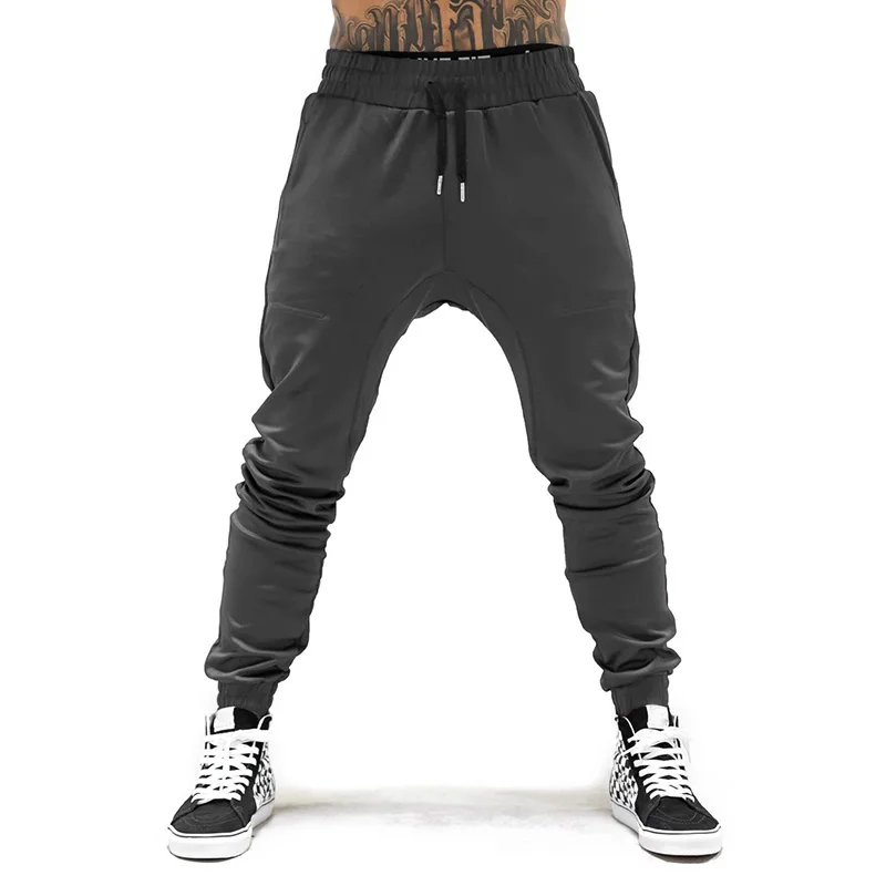 

New Fashion Men Gym Pants Joggers Fitness Cotton Casual Long Pants Men Slim Fit Workout Sweatpants Tracksuit Trousers
