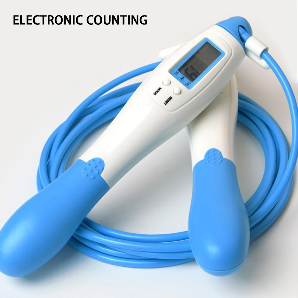 

LED ElectronicCounter Skipping Rope With Counter Weighted High-speed Jump Rope Crossfit Rope To Jump SkakankaSportowa Speed Rope