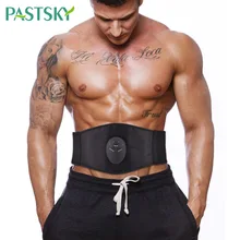 Unisex EMS Slimming Waist Belt Electric Abdominal Muscle Fitness Trainer Belly Body Massager Weight Loss for Man and Woman