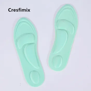 

Cresfimix semelle de chaussures cute light weight soft comfortable shoes insert insoles for women ladies foot insoles a5587