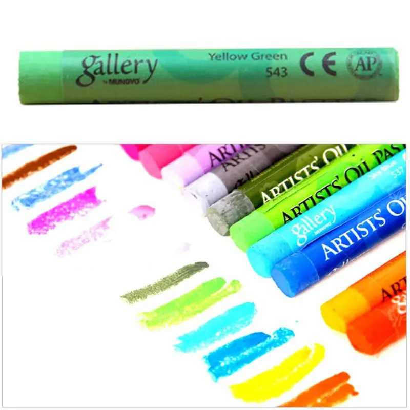 48 Colors Oil Pastel for Artist Student Graffiti Soft Pastel Painting Drawing Pen School Stationery