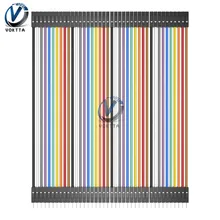 Dupont линия 40Pin 10 см мужского и женского пола перемычек проводной разъем кабель Dupont для макет ленточный кабель