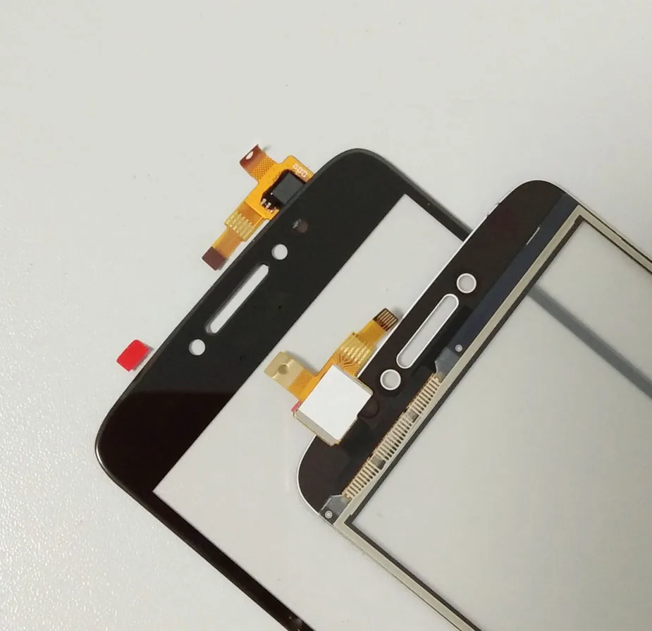 10Pcs/lot Tested LCD Touch Panel Digitizer Sensor Glass+OCA For Motorola C G5S E6 E5 E4 Plus Play Go Screen Cover Repair