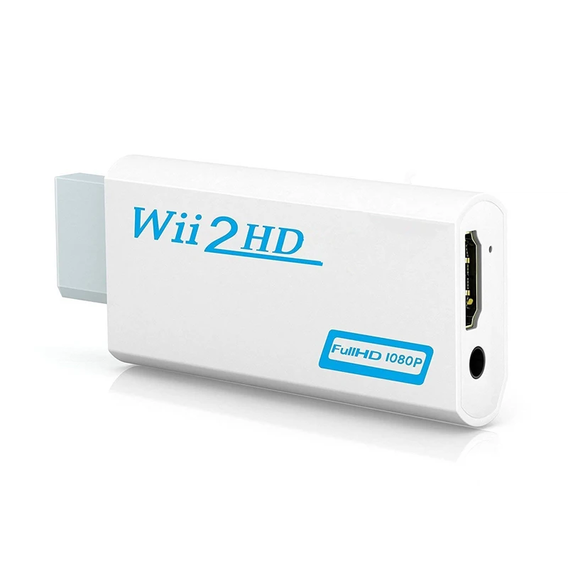 Ǯ HD 1080P Wii HDMI ȣȯ   Wii2HDMI-compatible ȯ 3.5mm  ÷ HDTV  ÷