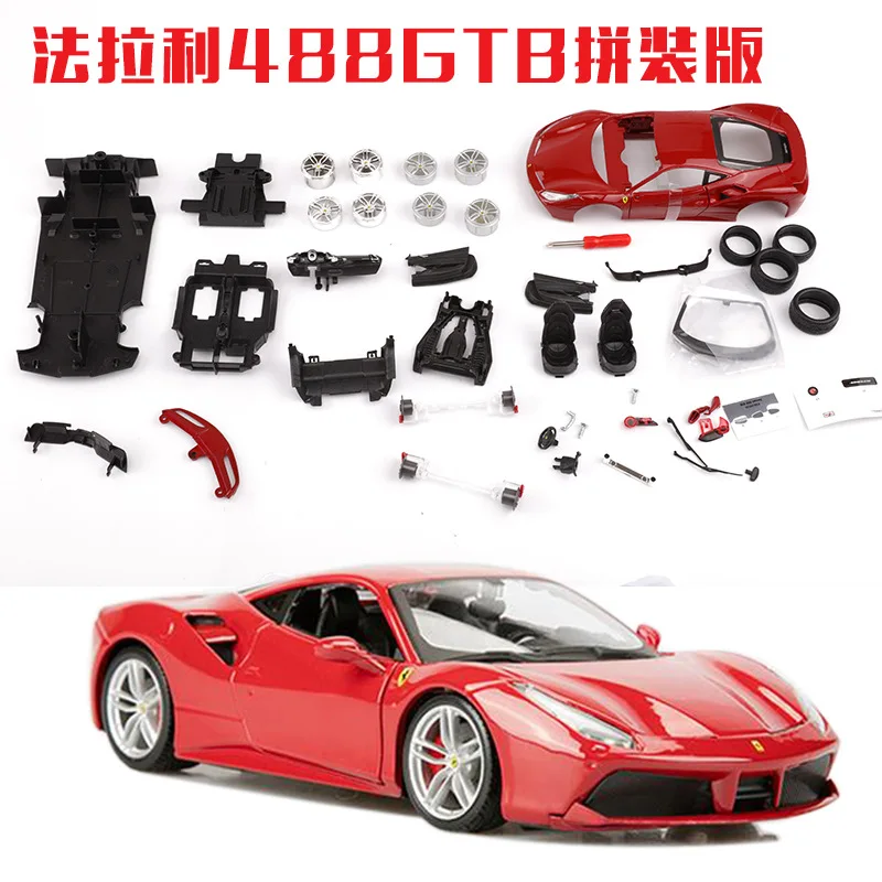 Maisto собранная образовательная модель сборки 1: 24 Mustang GT Модель автомобиля Ferrari 458 Enzo Z06