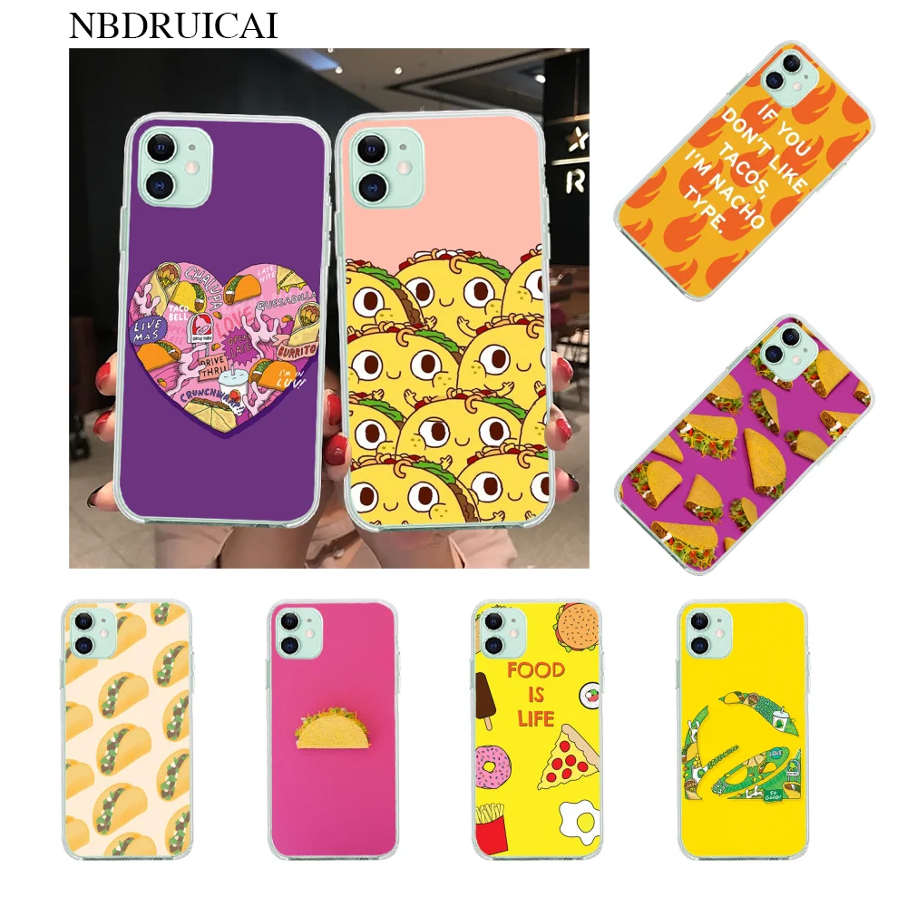 NBDRUICAI Super Taco чехол для телефона iPhone 11 pro XS MAX 8 7 6 6S Plus X 5S SE XR | Мобильные телефоны и