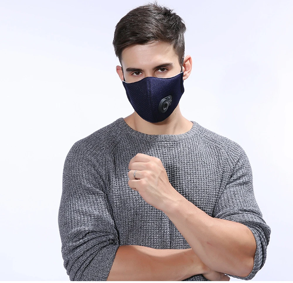 Анти-пыль PM2.5 респиратор дыхания ручной аппарат для искусственной вентиляции легких многоразовые хлопковые унисекс теплые пыленепроницаемые маски рот муфельные маски для анти пыльцы аллергии