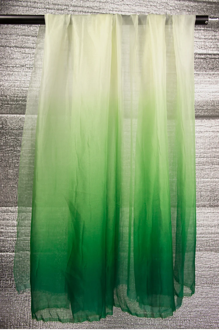 Мягкая Радужная Тюлевая ткань градиентный Тенсел шифон для платья юбка Пастельная сетчатая ткань на метр 150 см в ширину