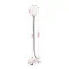 Black white Plug in Clip on Light,Screw bulb Clip on Desk Light for Desk,Bed Headboard with on/off switch,Clamp lamp for reading 3