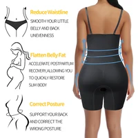 Bodysuit Full Waist Trainer Seamless Slim Tops WoAbdoShapers Tummy Control Slimming Sheath