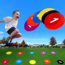 10Pcs/Set Numbered Floor Spot Markers Set Basketball Football Training Equipment Digital Sign