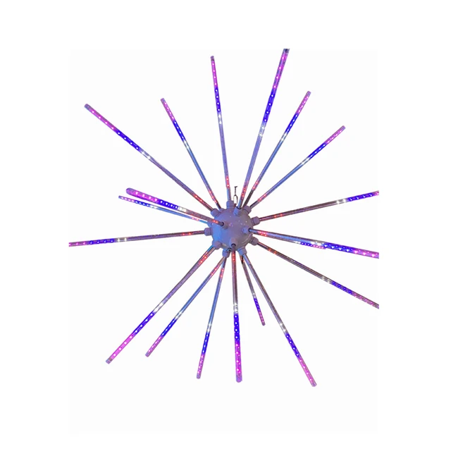 Meteor Shower Lights Electronic Firework Light Fireworks LED Strip Light RGB Festoon Fairy Light Wedding Christmas Room Decor Fireworks Ball