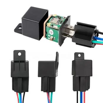 

Car GPS GSM Tracker Tracking Security Device Relay-Shape Spy Cut Oil Remotrly for Vehicle Motorcycle CJ720