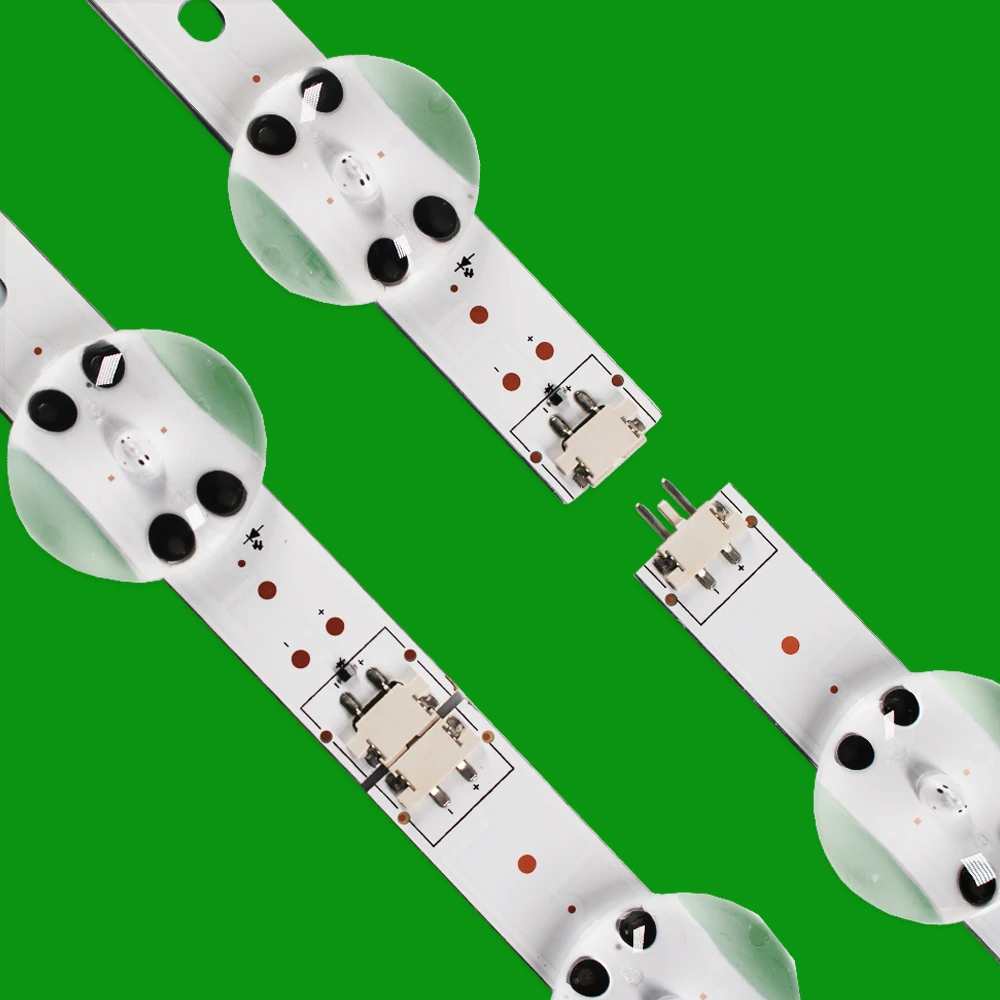 New 5set=20 PCS LED strip For LG 49UV340C 49UJ6565 49UJ670V V17 49 R1 L1 ART3 2862 2863 6916L-2862A 6916L-2863A