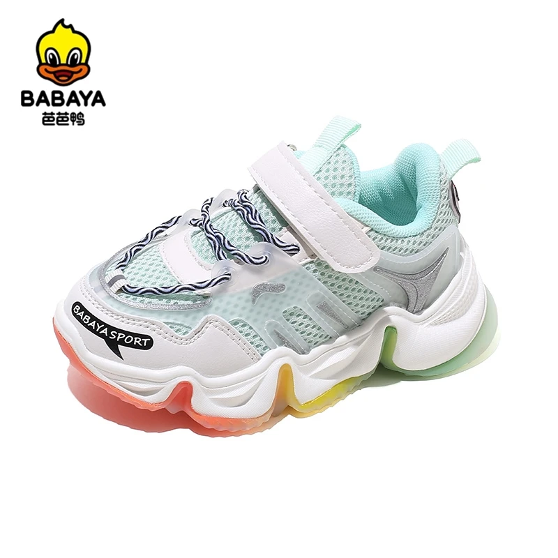 

Babaya Children Sports Shoes Girls running sneakers Mesh Breathable Shoes boys 2020 Autumn New fashion kids shoes for girl