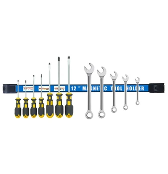 

Magnetic Tool Holder 12-Inch Hardware Tool Storage Magnet Hanging Magnetic Hang Strip Organizer Knife Wrench Pliers Storage Rack