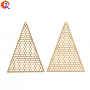 

Cordial Design 50Pcs 31*42MM Jewelry Accessories/Earring Connectors/Triangle Shape/DIY Accessories/Hand Made/Earring Findings