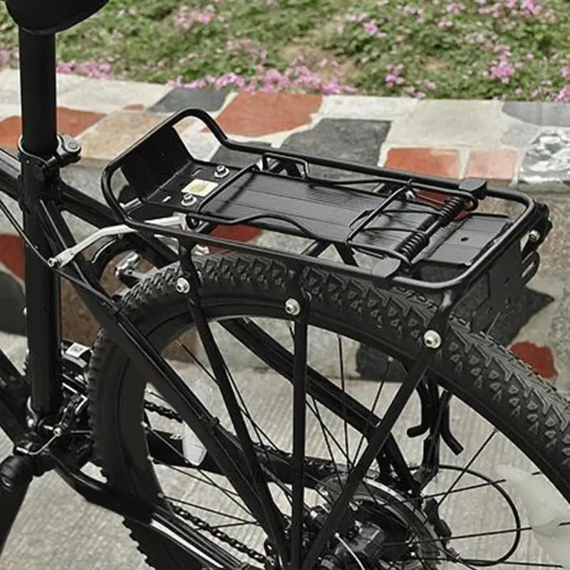 MTB велосипед задний Паньер полка для велосипеда заднего сиденья стойка для дискового тормоза v-тормоз алюминиевый сплав Аксессуары для велосипеда Велосипедное Сиденье