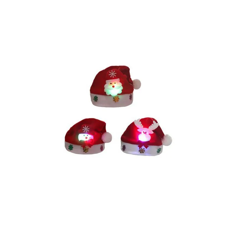 Festival Christmas Ornaments Decoration Christmas Hats Santa Hat Children Women Men Boys Girls Cap For Christmas Party Props