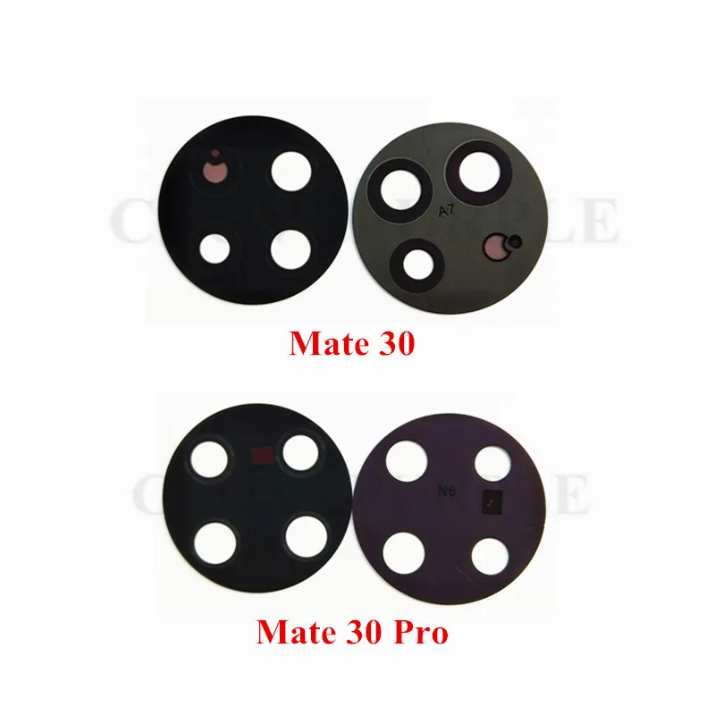 

100x Rear Back Camera Glass Lens Cover For Huawei Mate 30 & Mate 30 Pro With Adhesive Sticker