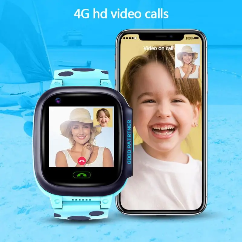 Children s Smart Watch HD Video Call 4G Full Netcom WiFi Chat AI Voice GPS Positioning 3
