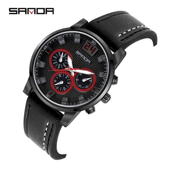 

relogio masculino Watch Men Luxury Reloj Hombre Leather Band Watch Quartz Business Wristwatch Erkek Kol Saati