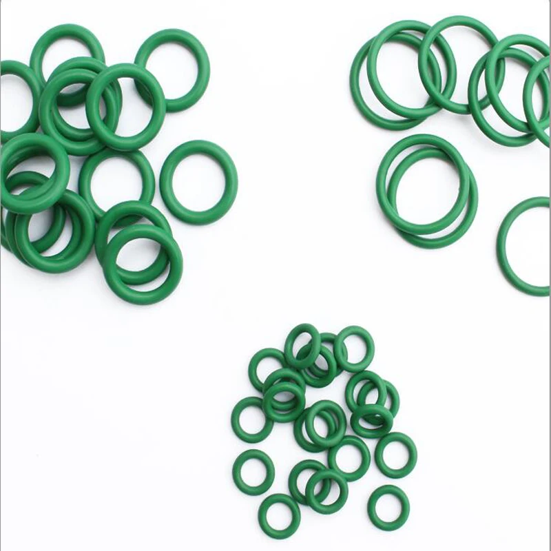 270pc Seal O-ring Gaskets Sets Air Conditioning Rubber Washer Assortment for R22 R134a Green Standard Parts
